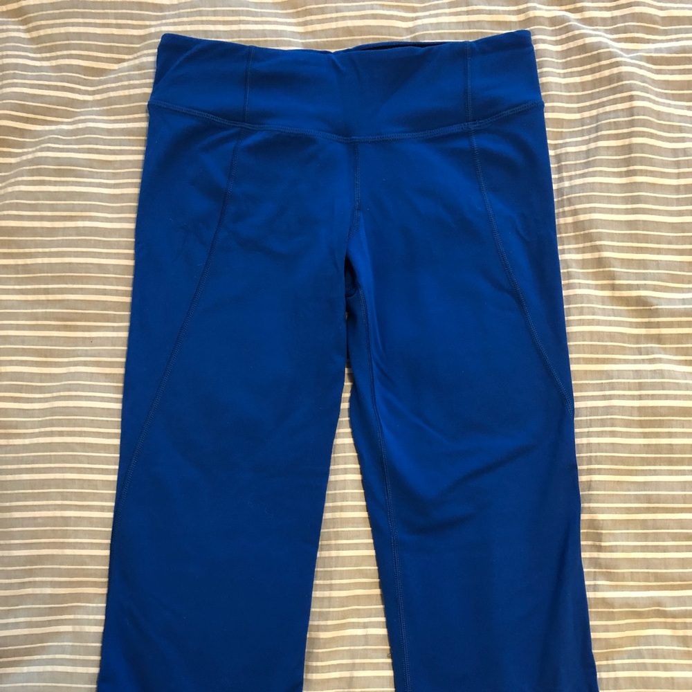 Blue Capri Lululemon size 4